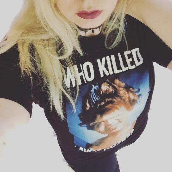 i killed laura palmer t shirt
